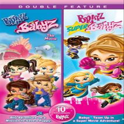 Bratz: Babyz - The Movie & Super Babyz (브랏츠 : 베이비즈 /슈퍼 베이비즈)(지역코드1)(한글무자막)(DVD)