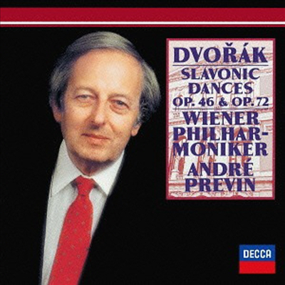드보르작: 슬라브 무곡 (Dvorak: Slavonic Dances Op.46 & Op.72) (Ltd. Ed)(SHM-CD)(일본반) - Andre Previn