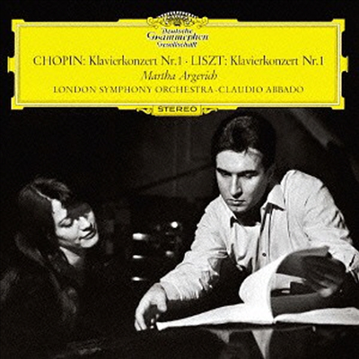 쇼팽, 리스트: 피아노 협주곡 1번 (Chopin &amp; Liszt: Piano Concertos No.1) (Ltd. Ed)(UHQCD)(일본반) - Martha Argerich