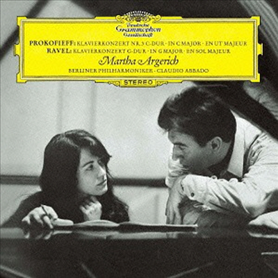 프로코피에프: 피아노 협주곡 3번, 라벨: 피아노 협주곡 (Prokofiev: Piano Concerto No.3, Ravel: Piano Concerto) (Ltd. Ed)(Single Layer)(SHM-SACD)(일본반) - Martha Argerich