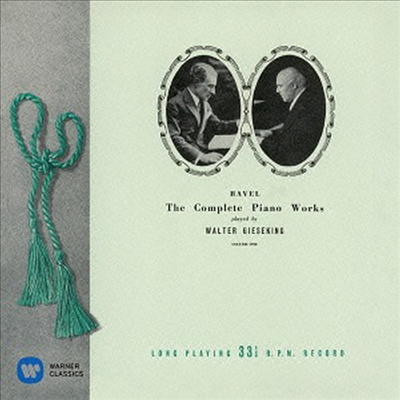 발터 기제킹 - 라벨 피아노 작품 전곡집 (Ravel: Complete Piano Works) (Remastered)(2CD)(일본반) - Walter Gieseking