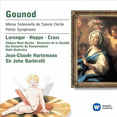 구노: 성 세실리아를 위한 장엄 미사, 작은 교향곡 (Gounod: St. Ceilia Mass, Petite Symphonie) (Remastered)(일본반)(CD) - Jean Claude Hartmann