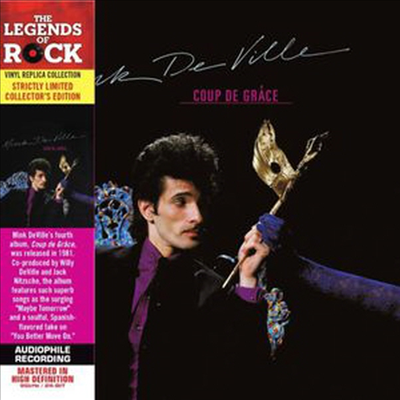 Mink DeVille - Coup De Grace - Paper Sleeve CD Vinyl Replica (Collector&#39;s Edition)(Limited Edition)(Remastered)(CD)