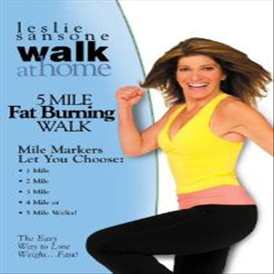 Leslie Sansone: Walk at Home - 5 Mile Fat Burning Walk (레슬리 샌손 : 워크 앳 홈)(지역코드1)(한글무자막)(DVD)