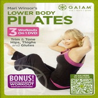 Mari Winsor: Lower Body Pilates (마리 윈저 : 로어 바디 필라테스)(지역코드1)(한글무자막)(DVD)