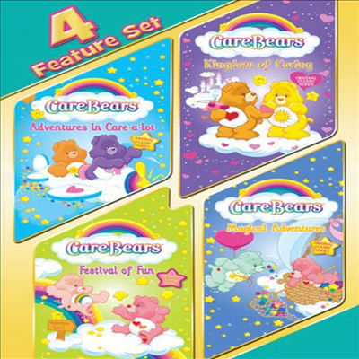 Care Bears: Four Feature Set (케어 베어 : 4 피쳐)(지역코드1)(한글무자막)(DVD)