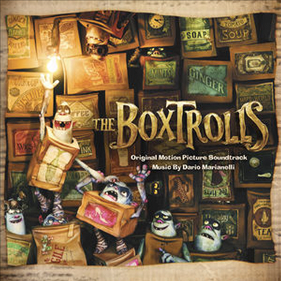 Dario Marianelli - Boxtrolls (박스트롤) (Soundtrack)(Digipack)(CD)