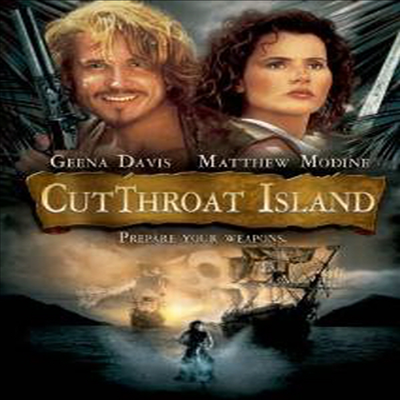 Cutthroat Island (컷스로트 아일랜드)(지역코드1)(한글무자막)(DVD)