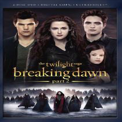 The Twilight Saga: Breaking Dawn - Part 2 (브레이킹 던 part2)(지역코드1)(한글무자막)(DVD)