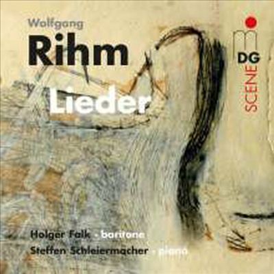 림: 바리톤과 피아노를 위한 가곡집 (Rihm: Lieder fur Bariton &amp; Klavier)(CD) - Holger Falk