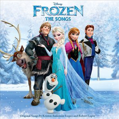 Various Artists - Frozen: The Songs (겨울왕국: 오스카상 수상 노래들) (폴드아웃 포스터, 스터커 삽입)(CD)