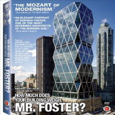 How Much Does Your Building Weigh Mr Foster (노먼 포스터-건축의 무게)(지역코드1)(한글무자막)(DVD)
