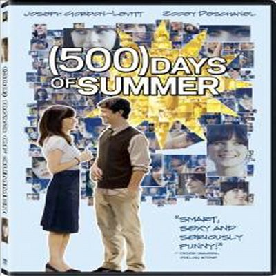 500 Days Of Summer (500일의 썸머)(지역코드1)(한글무자막)(DVD)