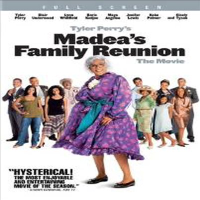 Madea&#39;s Family Reunion (마디아 가족의 재결합) (2006)(지역코드1)(한글무자막)(DVD)