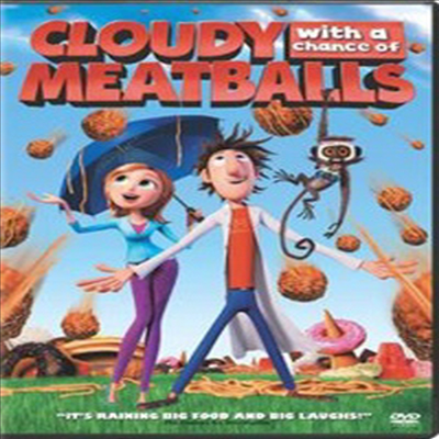 Cloudy With A Chance Of Meatballs (하늘에서 음식이 내린다면)(지역코드1)(한글무자막)(DVD)