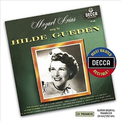 힐데 귀덴 - 모차르트 아리아 (Hilde Guden-Mozart Arias)(CD) - Hilde Guden