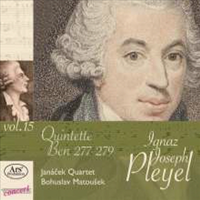 플레옐: 3개의 현악 사중주 작품집 (Pleyel: 3 String Quintet)(CD) - Janacek Quartet