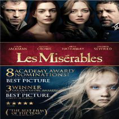 Les Miserables (레미제라블) (2012)(지역코드1)(한글무자막)(DVD)