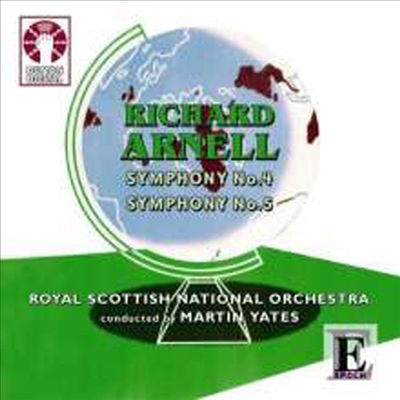 아넬: 교향곡 4, 5번 (Arnell: Symphony No.4 &amp; 5)(CD) - Martin Yates