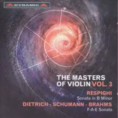 레스피기: 바이올린 소나타, 디트리히-슈만-브람스: F-A-E 소나타 (Respighi: Violin Sonata, Dietrich-Schumann-Brahms: F-A-E Sonata)(CD) - Franco Gulli