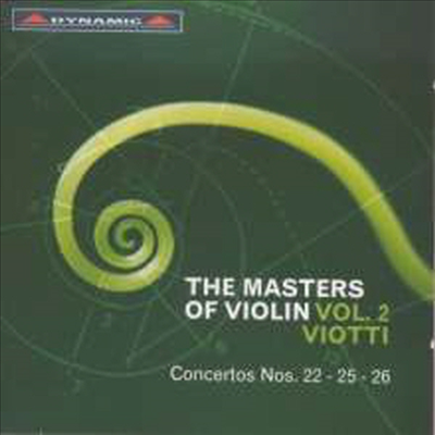 비요티: 바이올린 협주곡 22, 25, 26번 (Viotti: Violin Concerto No.22, 25 & 26)(CD) - Franco Mezzena