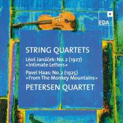 야나첵, 하스: 현악 사중주 2번 (Janacek &amp; Haas: String Quartets No.2)(CD) - Petersen Quartett