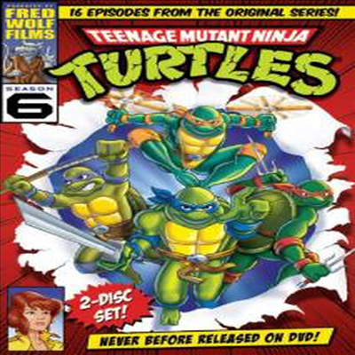 Teenage Mutant Ninja Turtles: Season 6 (닌자 거북이 6)(지역코드1)(한글무자막)(DVD)