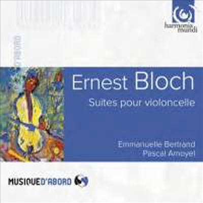 블로흐: 무반주 첼로 모음곡 1번 - 3번 (Bloch: Cello Suites Nos.1 - 3)(CD) - Emmanuelle Bertrand