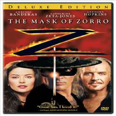 The Mask of Zorro (Deluxe Edition) (마스크 오브 조로)(지역코드1)(한글무자막)(DVD)