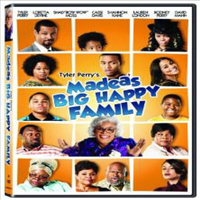 Tyler Perry&#39;s Madea&#39;s Big Happy Family (마디아스 빅 해피 패밀리)(지역코드1)(한글무자막)(DVD)