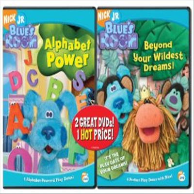 Blue's Room: Alphabet Power & Beyond Your Wildest (블루즈 룸 : 알파벳 파워 / 비욘드 유어 와일디스트)(지역코드1)(한글무자막)(DVD)