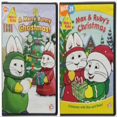 Max & Ruby's Christmas & Merry Bunny Christmas (토끼네 집으로 오세요 : 크리스마스 2 세트)(지역코드1)(한글무자막)(DVD)