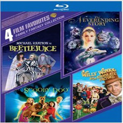 4 Film Favorites: Family Fantasy Collection (4 필름 페이버릿) (한글무자막)(Blu-ray)