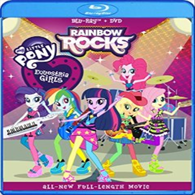 My Little Pony Equestria Girls: Rainbow Rocks (마이 리틀 포니 이퀘스트리아 걸스 : 레인보우 락) (한글무자막)(Blu-ray)