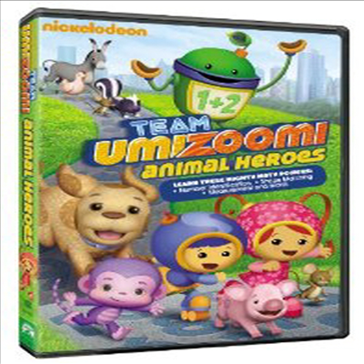 Team Umizoomi: Animal Heroes (수학특공대 우미주미 : 애니멀 히어로즈)(지역코드1)(한글무자막)(DVD)