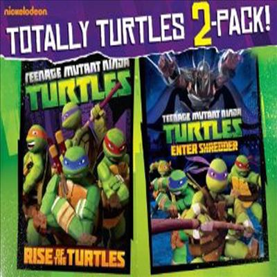 Teenage Mutant Ninja Turtles: Totally Turtles 2-Pack -Rise of the Turtles / Enter Shredder (닌자 거북이 2 팩)(지역코드1)(한글무자막)(DVD)
