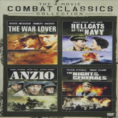 The Combat Classics Collection (The War Lover / Hellcats of the Navy / Anzio / The Night of the Generals)(지역코드1)(한글무자막)(DVD)