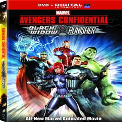 Avengers Confidential: Black Widow &amp; Punisher (어벤져스 컨피덴셜: 블랙 위도우 앤 퍼니셔)(지역코드1)(한글무자막)(DVD)