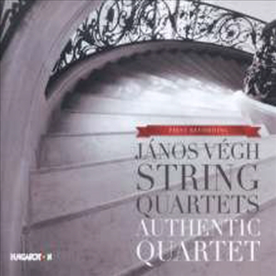 야노슈 베그: 3개의 현악 사중주 (Janos Vegh: 3 String Quartets)(CD) - Authentic Quartet