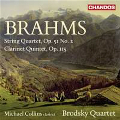 브람스: 클라리넷 오중주 &amp; 현악 사중주 2번 (Brahms: Clarinet Quintet &amp; String Quartet No.2)(CD) - Michael Collins