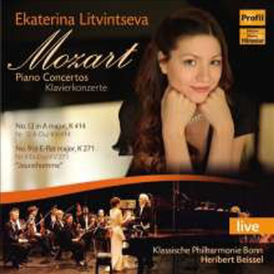 모차르트: 피아노 협주곡 9번 & 12번 (Mozart: Piano Concertos Nos.9 & 12)(CD) - Ekaterina Litvintseva