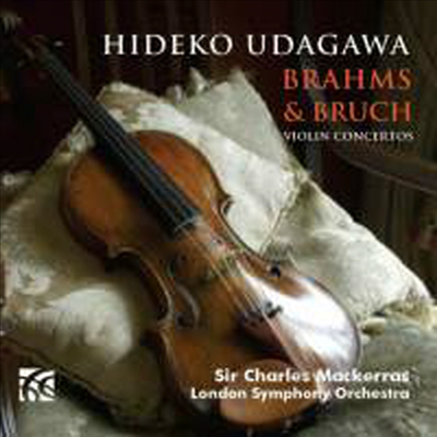 브람스: 바이올린 협주곡 &amp; 브루흐: 바이올린 협주곡 1번 (Brahms: Violin Concerto &amp; Bruch: Violin Concerto No.1)(CD) - Hideko Udagawa