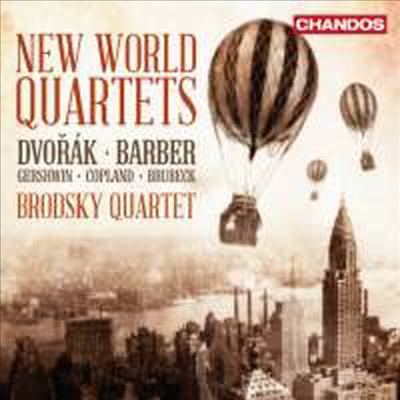 신세계 사중주 작품집 - 아메리카 (New World Quartets - America)(CD) - Brodsky Quartet