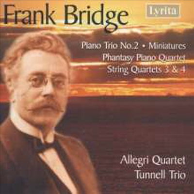 브리지: 현악 사중주 3, 4번, 피아노 삼중주 2번 (Bridge: String Quartet No.3 & 4. Piano Trio No.2) (2CD) - Allegri Quartet
