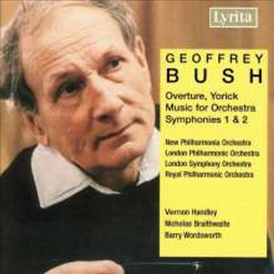 제프리 부쉬: 교향곡 1, 2번 (Geoffrey Bush: Symphonies No.1 &amp; 2)(CD) - Vernon Handley