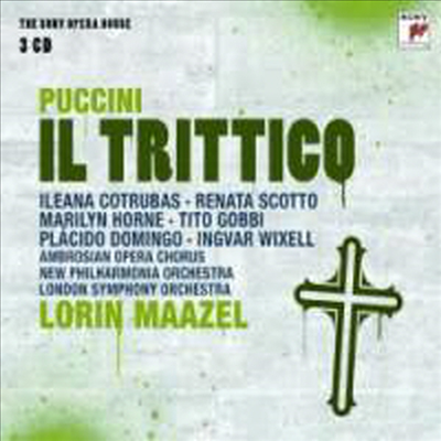 푸치니 : 일 트리티코 - 외투, 수녀 안젤리카, 쟌니 스키키 (Puccini : Il Trittico - Il Tabarro, Suor Angelica, Gianni Schicchi) (3CD) - Lorin Maazel