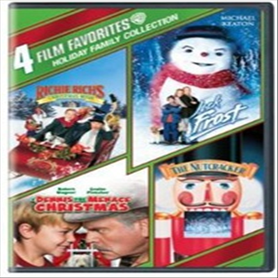 4 Film Favorites: Holiday Family - A Dennis the Menace Christmas/George Balanchine&#39;s The Nutcracker/Jack Frost/Richie Rich&#39;s Christmas Wish (4 필름 페이버릿 : 홀리데이 패밀리)(지역코드1)(한글무자막)(D