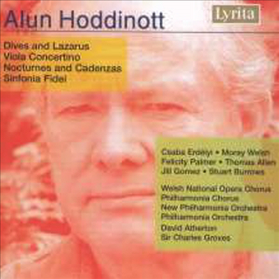 호디노트: 교향적 신앙, 비올라와 관현악을 위한 콘체르티노 (Hoddinott: Sinfonia Fidei, Concertino for Viola &amp; Orchestra)(CD) - Casaba Erdelyi