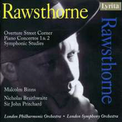 로손: 피아노 협주곡 1, 2번, 교향적 연습곡 (Rawsthorne: Piano Concerto No.1 & 2, Sympnonic Studies)(CD) - Malcolm Binns