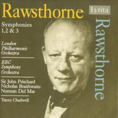 로손: 교향곡 1-3번 (Rawsthorne: Symphonies No.1, 2 &amp; 3)(CD) - John Pritchard
